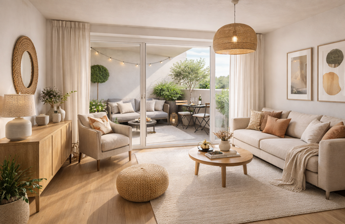 -EXCEPTIONNEL DERNIER ETAGE 2P DE 45M² AVEC UNE TERRASSE DE 90M² — photo 2