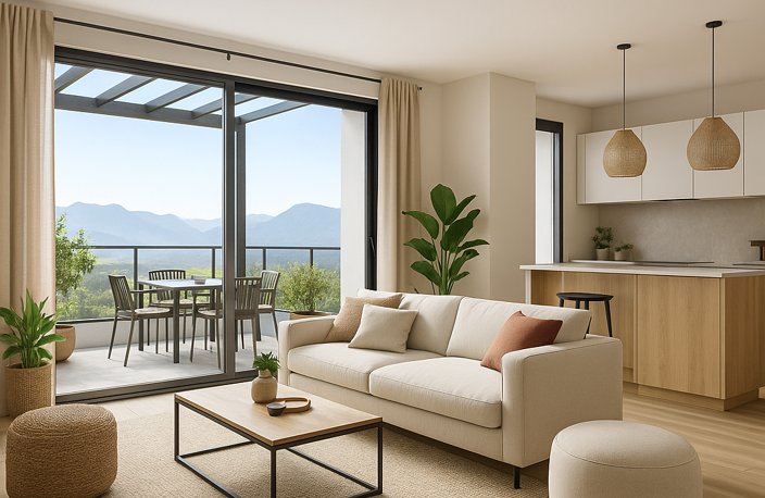 - GAP NORD - MAGNIFIQUE 2P DE 55M² AVEC UN EXTERIEUR DE 20M² — photo 2
