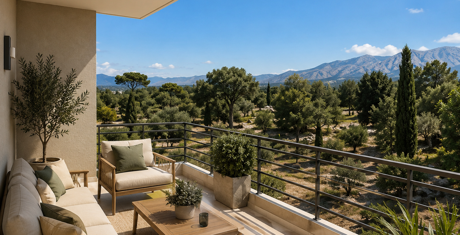 - FURIANI - LIVRE 3 PIECES DE 65M² EN DERNIER ETAGE ET SANS VIS A VIS  — photo 1