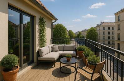PROCHE CENTRE VILLE – MAGNIFIQUE 3P BIEN AGENCÉ DE 60M² AVEC GRANDE TERRASSE DE 17M² — photo du bien