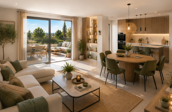-Grand T3 lumineux avec superbe terrasse de 14m² - centre Chateaurenard — photo 2