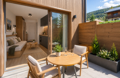 Studio avec balcon au pied des pistes  — photo du bien