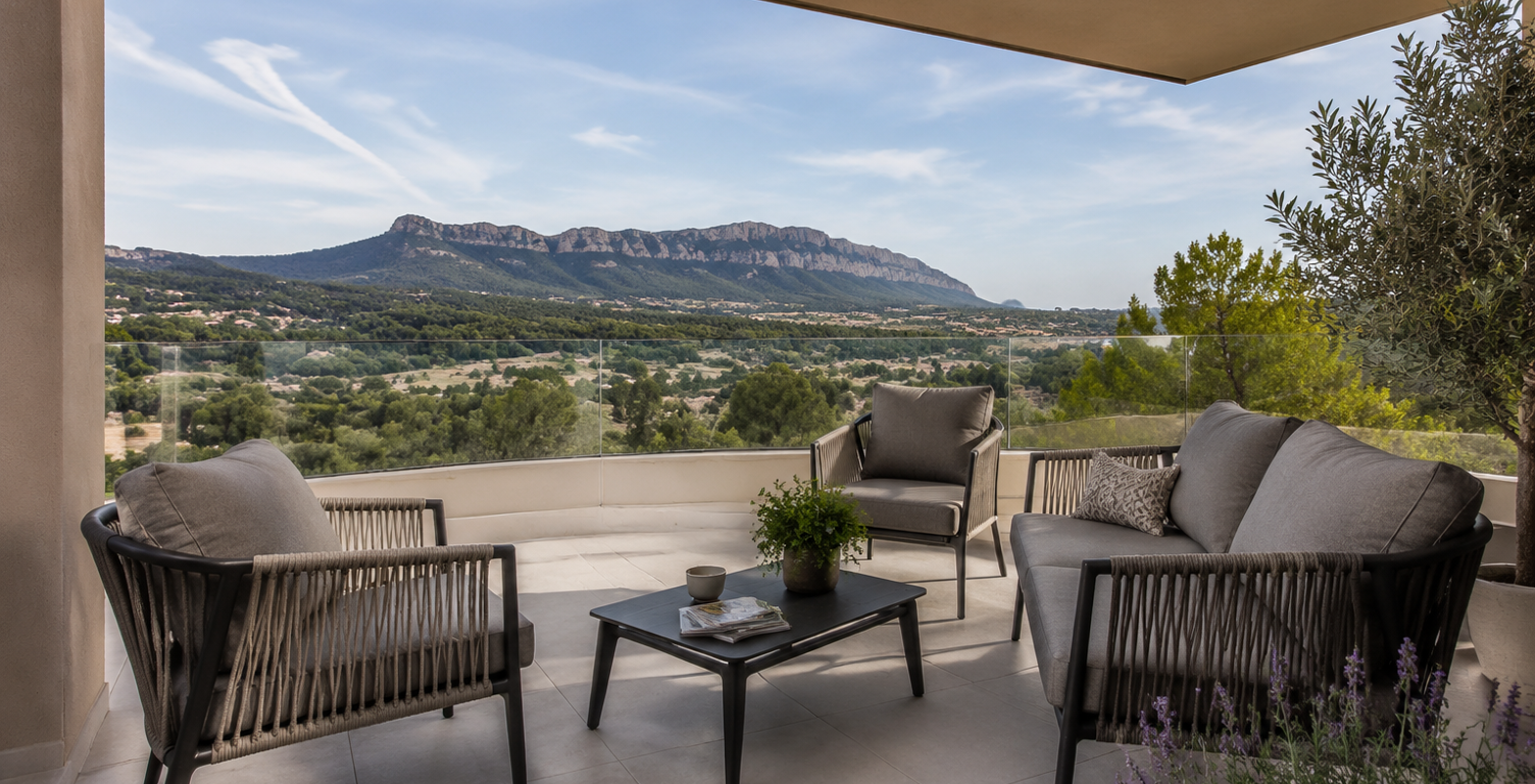 -STUDIO 30m² AVEC TERRASSE - VUE DEGAGEE A COUTERON  — photo 1
