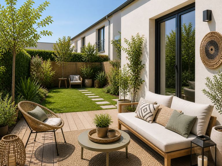 ROGNES PROCHE CENTRE VILLE - 2P DE 45M² EN REZ-DE-JARDIN — photo 1