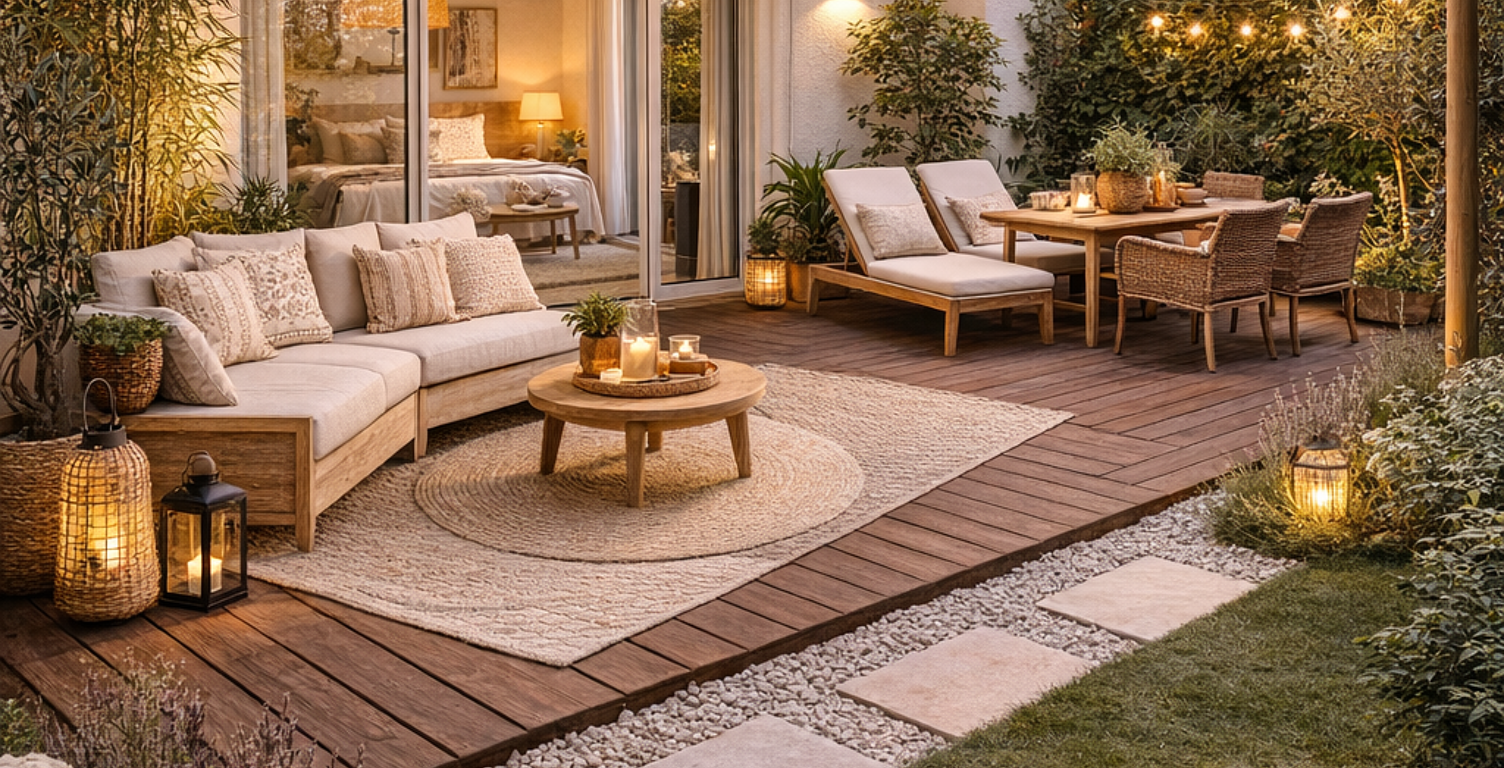 - CHATEAU NEUF DE GADAGNE - 2P DE 50M² AVEC GRAND JARDIN ET STATIONNEMENT — photo 1