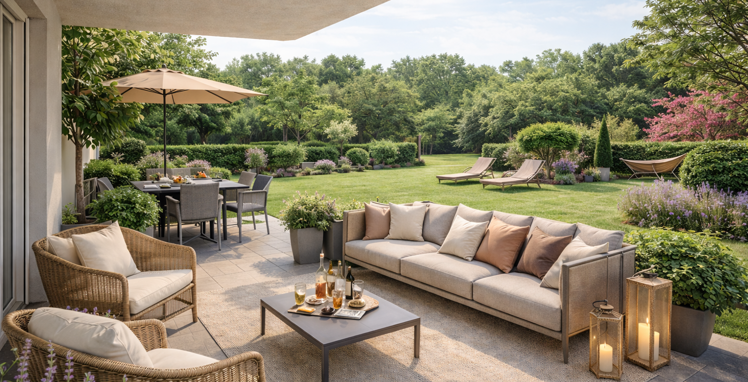 MAGNIFIQUE 2P DE 45M² AVEC UN GRAND JARDIN DE 80M² — photo 1