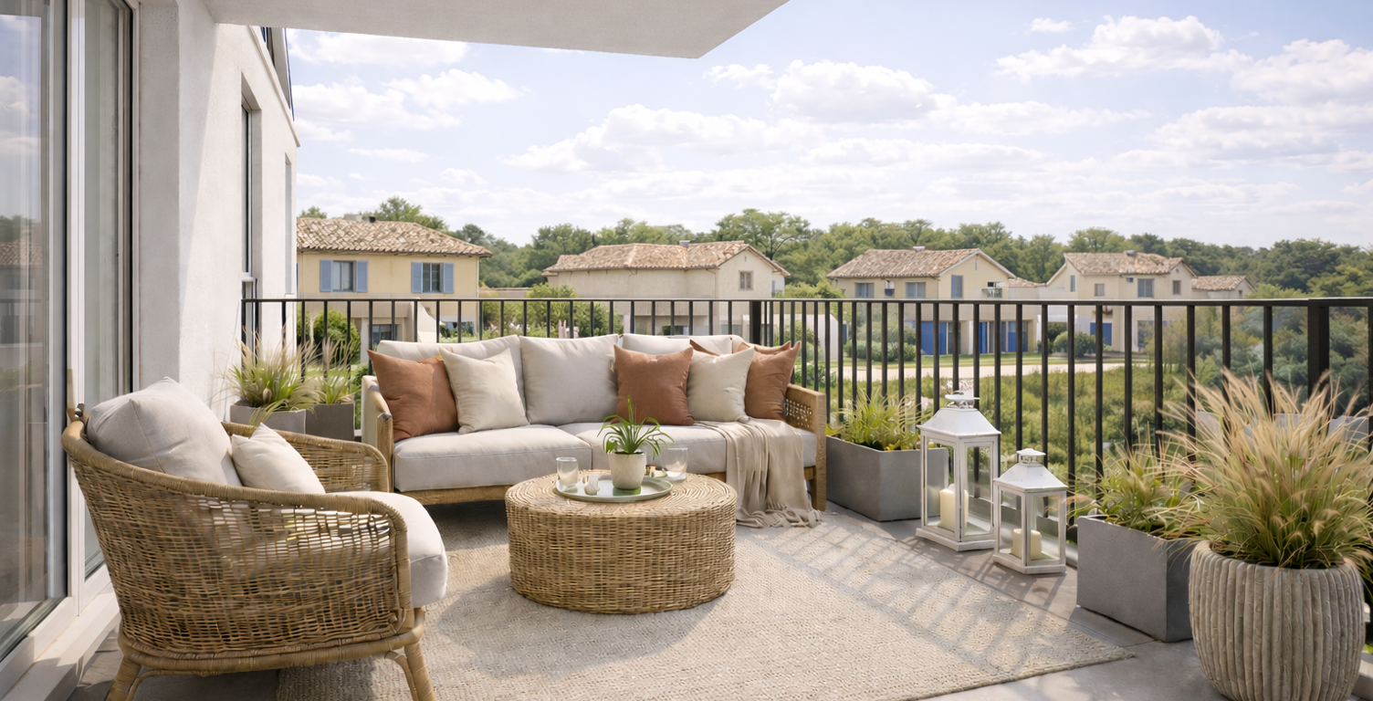 -MAGNIFIQUE 2P DE 43M² AVEC GRAND SEJOUR ET TERRASSE DE 8M² — photo 1