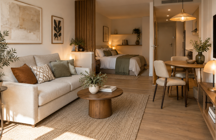 Charmant T1 de 36m² avec terrasse de 11m² dans un environnement calme  — photo 2