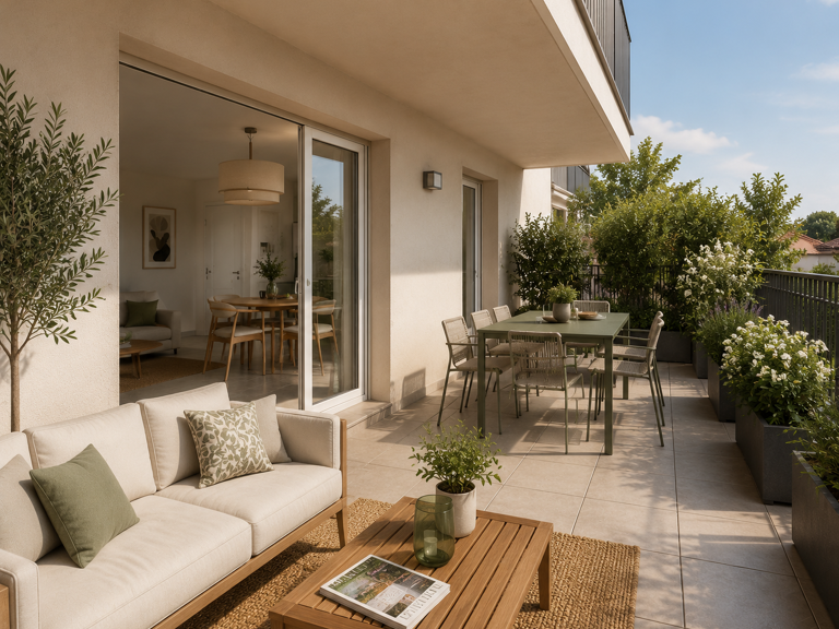 -T2 neuf de 45m² avec grande terrasse de 15m² - Chateaurenard — photo 1