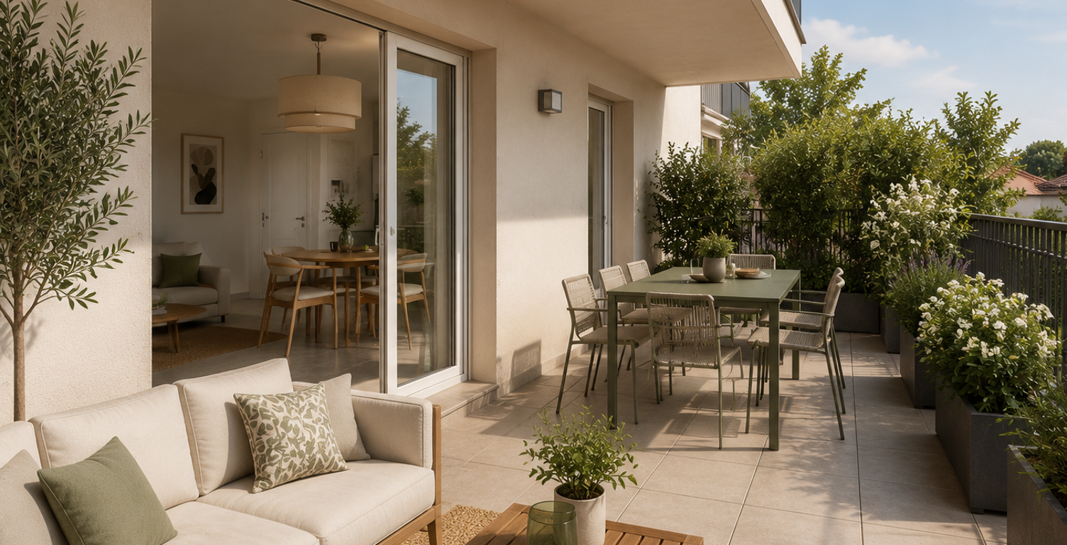 -T2 neuf de 45m² avec grande terrasse de 15m² - Chateaurenard — photo 1