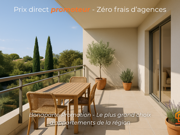 A 2 PAS DES PLAGES BEAU T4 AVEC TERRASSES — photo 1