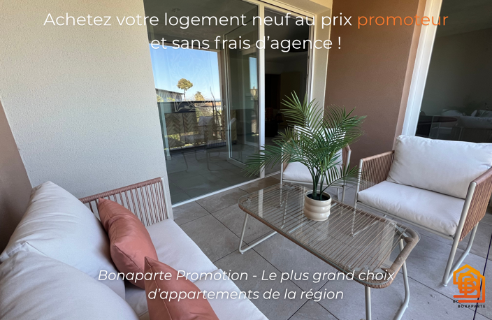 BAISSE DE PRIX // T2 à 195000€ FNO - VUE DEGAGEE SUR ETANG DE THAU — photo 2