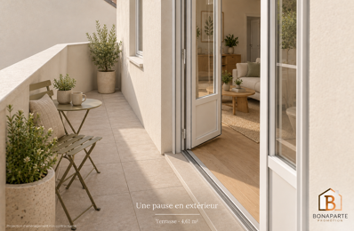 APPARTEMENT 3 PIECES 67M² LIVRE AVEC TERRASSE ET JARDINET ET PARKING — photo du bien