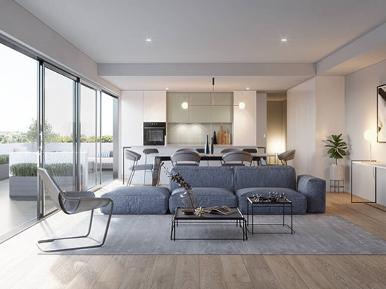 -Superbe Attique T5 + Grande terrasse, 5 min centre-ville — photo 1