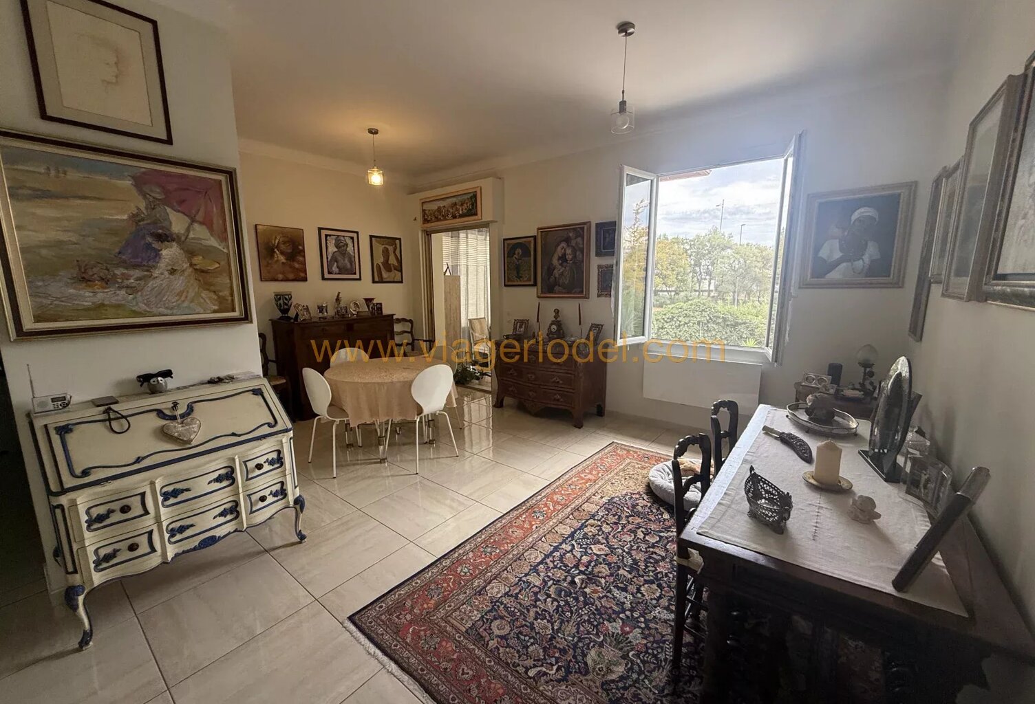 Réf. 10 169 - VIAGER OCCUPE - CAGNES-SUR-MER (06) — photo 1