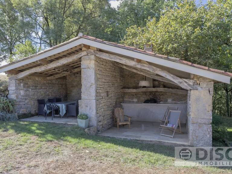Charmante maison de campagne en pierre rénovée avec piscine et 1,7 ha — photo 1