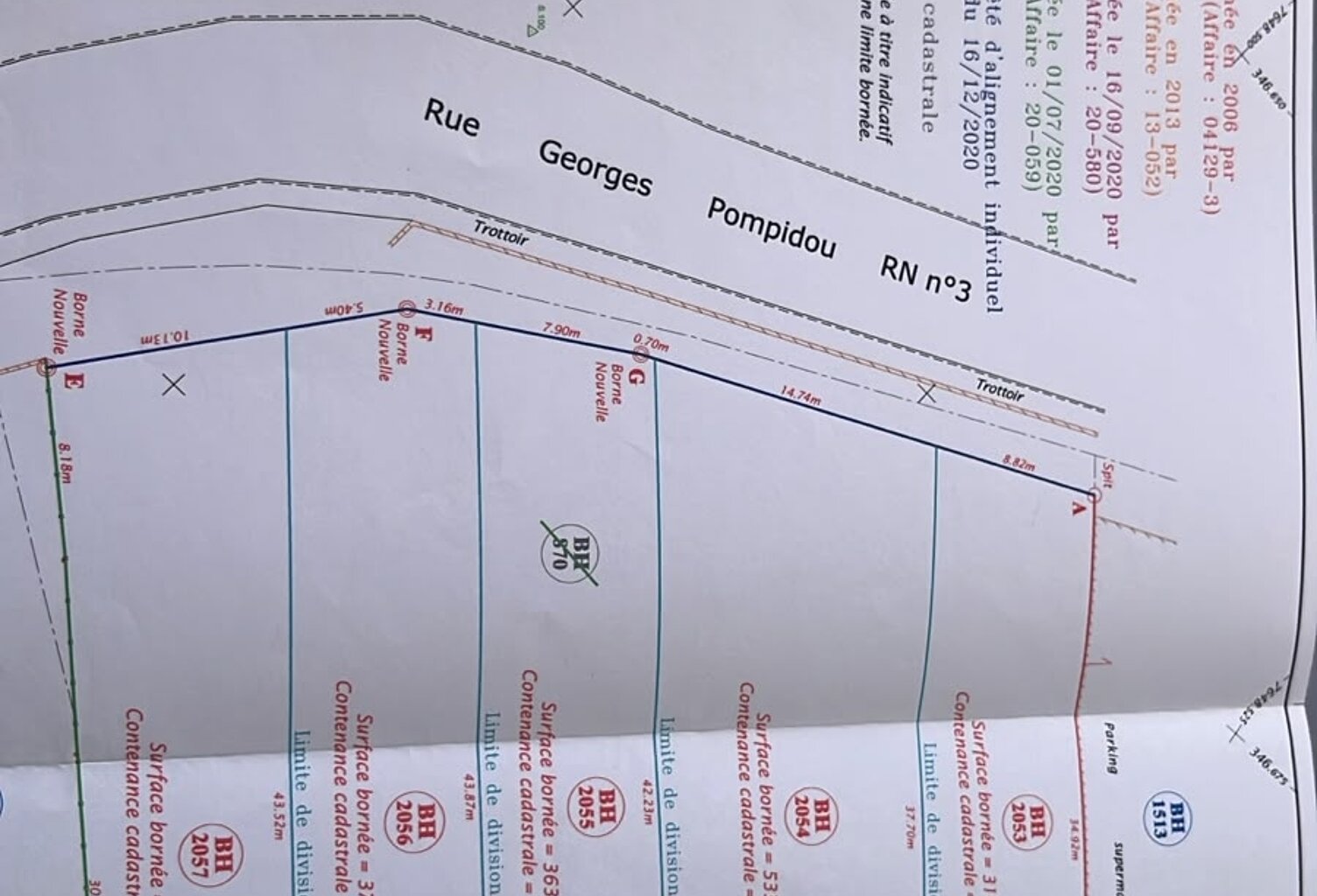 Vente Terrain 1 722 m&sup2; — photo 1