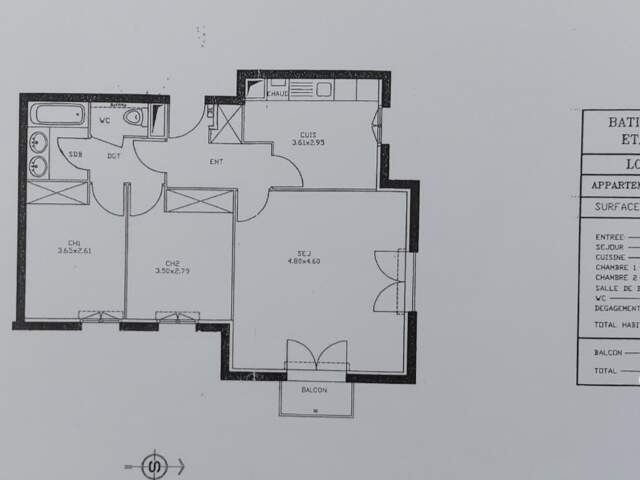 Vente Appartement 3 pièces — photo du bien