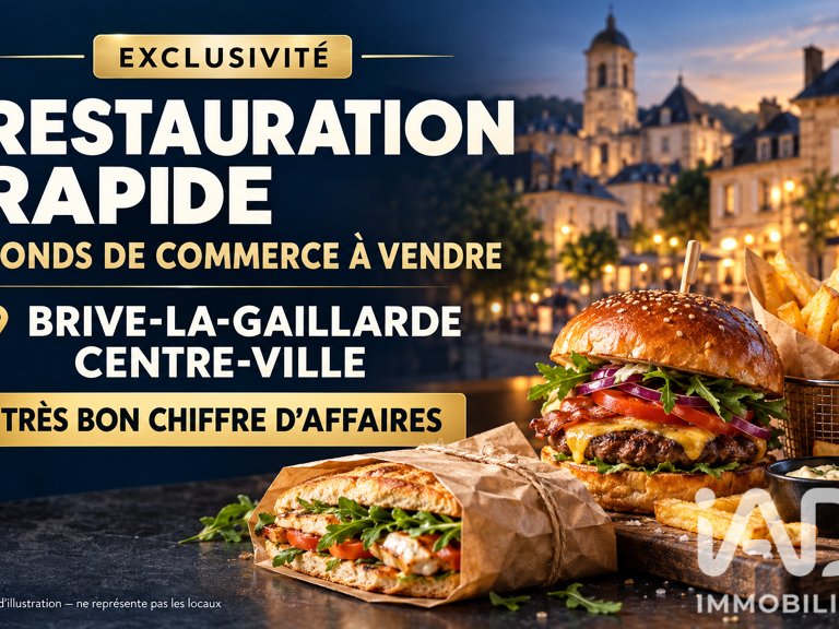 Vente Restauration rapide 55 m&sup2; — photo 1