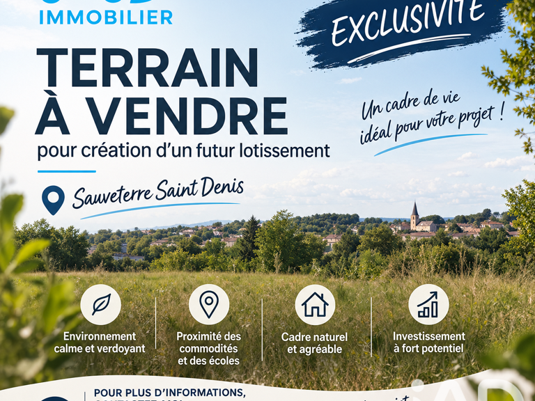 Vente Terrain à bâtir 26 215 m&sup2; — photo 1