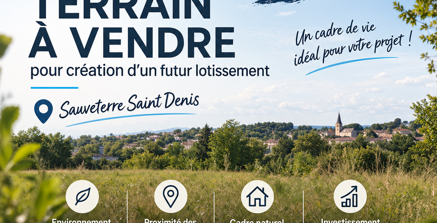 Vente Terrain à bâtir 26 215 m&sup2; — photo 1