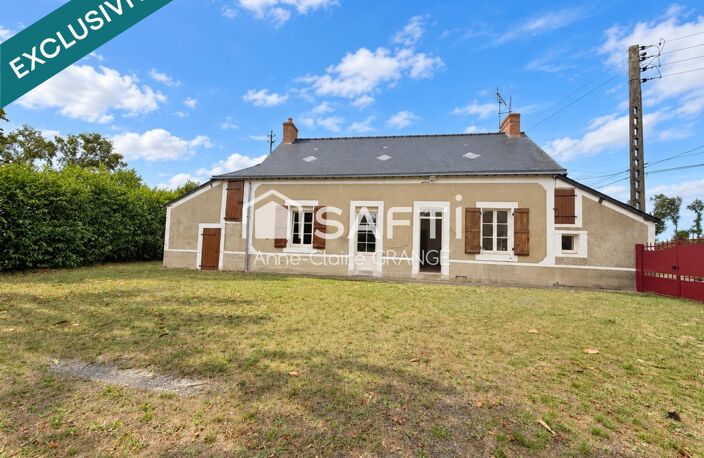 À Rouez-en-Champagne, dans un environnement de campagne agréable, découvrez cette maison de plain-pied offrant de beaux volumes et un ensemble de dépendances particulièrement intéressant. — photo 2