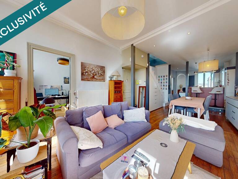 Magnifique duplex T4 climatisé au dernier étage  secteur rue Pichon / Place des Vosges — photo 1