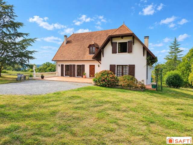 NÉO-BÉARNAISE  255 m²  PARC DE 7 500 m²  CALME ABSOLU — photo du bien