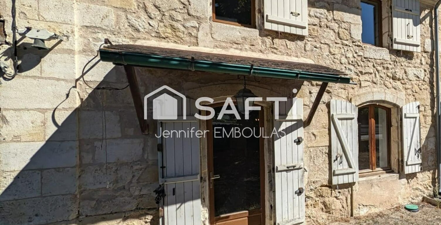 POMPIGNAC CENTRE  MAISON EN PIERRE + STUDIO INDÉPENDANT + GARAGE — photo 1