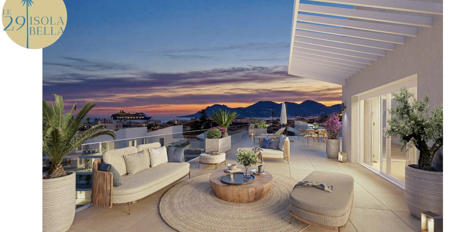 PROGRAMME NEUF CANNES - CENTRE - PENTHOUSE AVEC VUE MER - PISCINE — photo 1