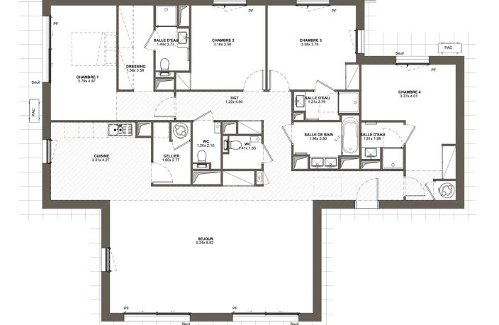 PROGRAMME NEUF CANNES - CENTRE - PENTHOUSE AVEC VUE MER - PISCINE — photo 4