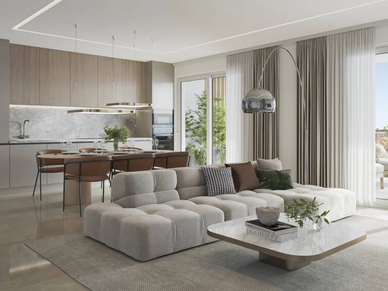 CENTRE CANNES  - PROGRAMME NEUF - VILLA SUR TOIT — photo 1