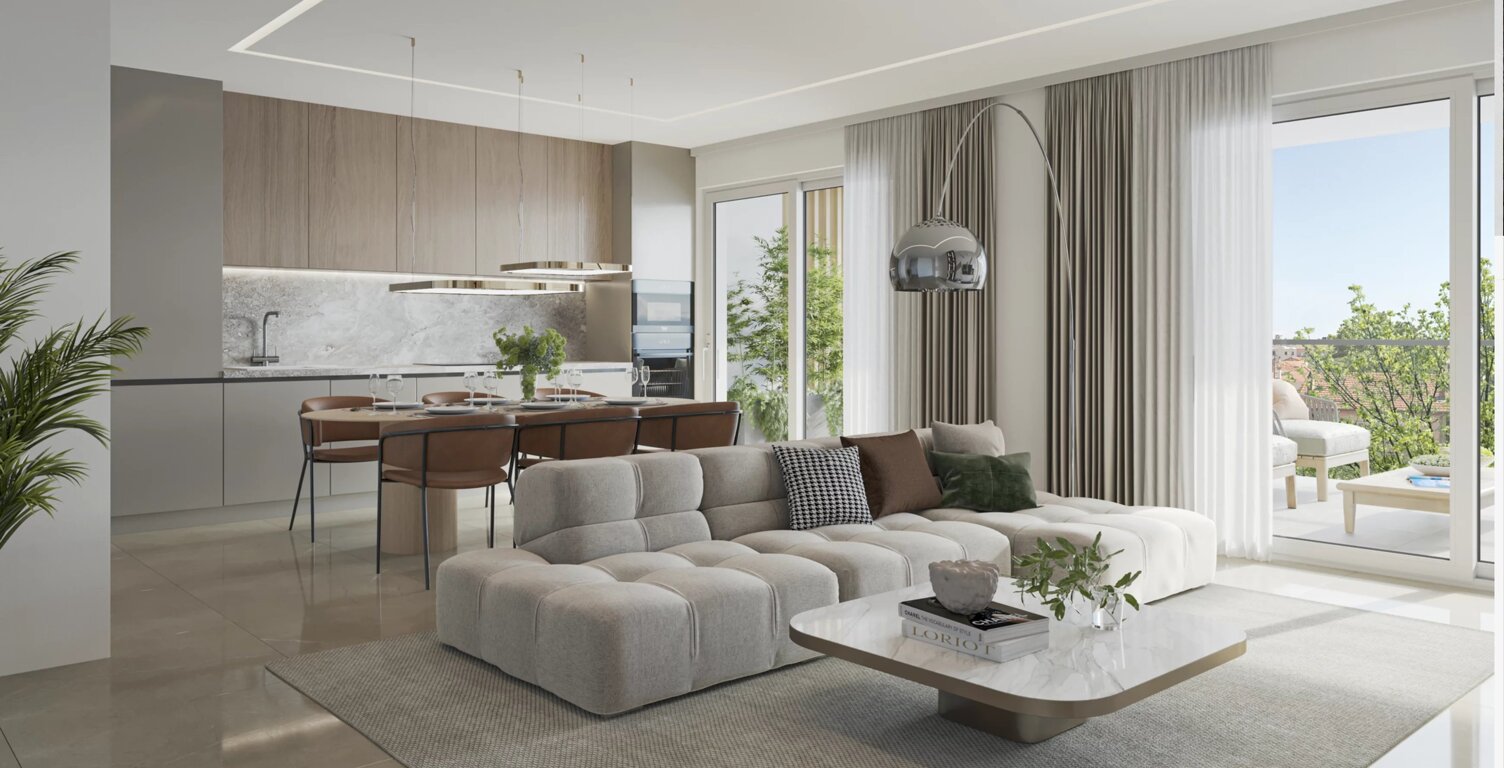 CENTRE CANNES  - PROGRAMME NEUF - VILLA SUR TOIT — photo 1
