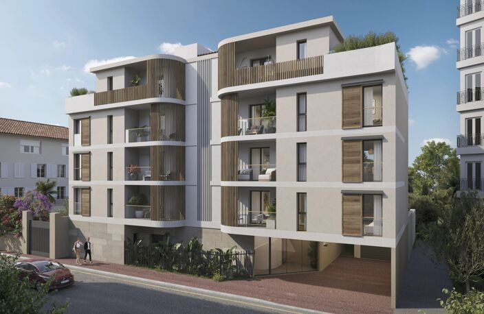 CENTRE CANNES  - PROGRAMME NEUF - VILLA SUR TOIT — photo 4