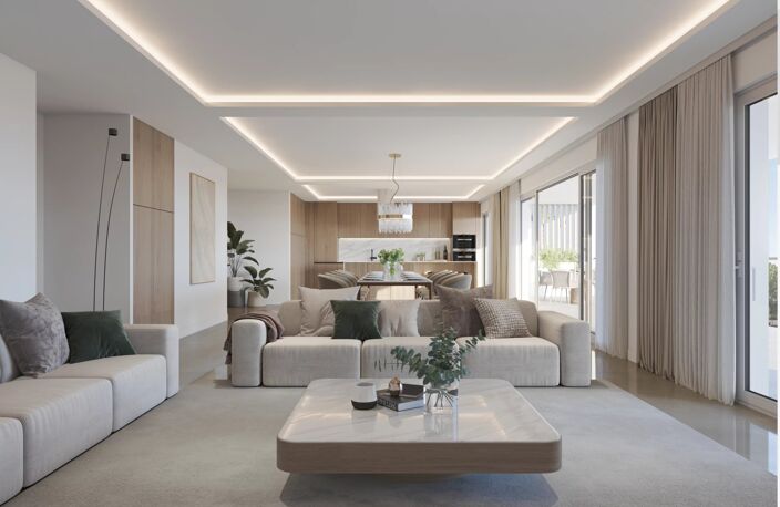 CENTRE CANNES  - PROGRAMME NEUF - VILLA SUR TOIT — photo 5