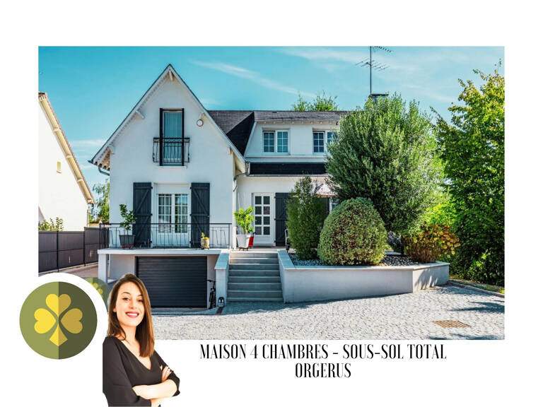 ORGERUS   MAISON FAMILIALE 4 CHAMBRES   SOUS-SOL TOTAL   TER — photo 1