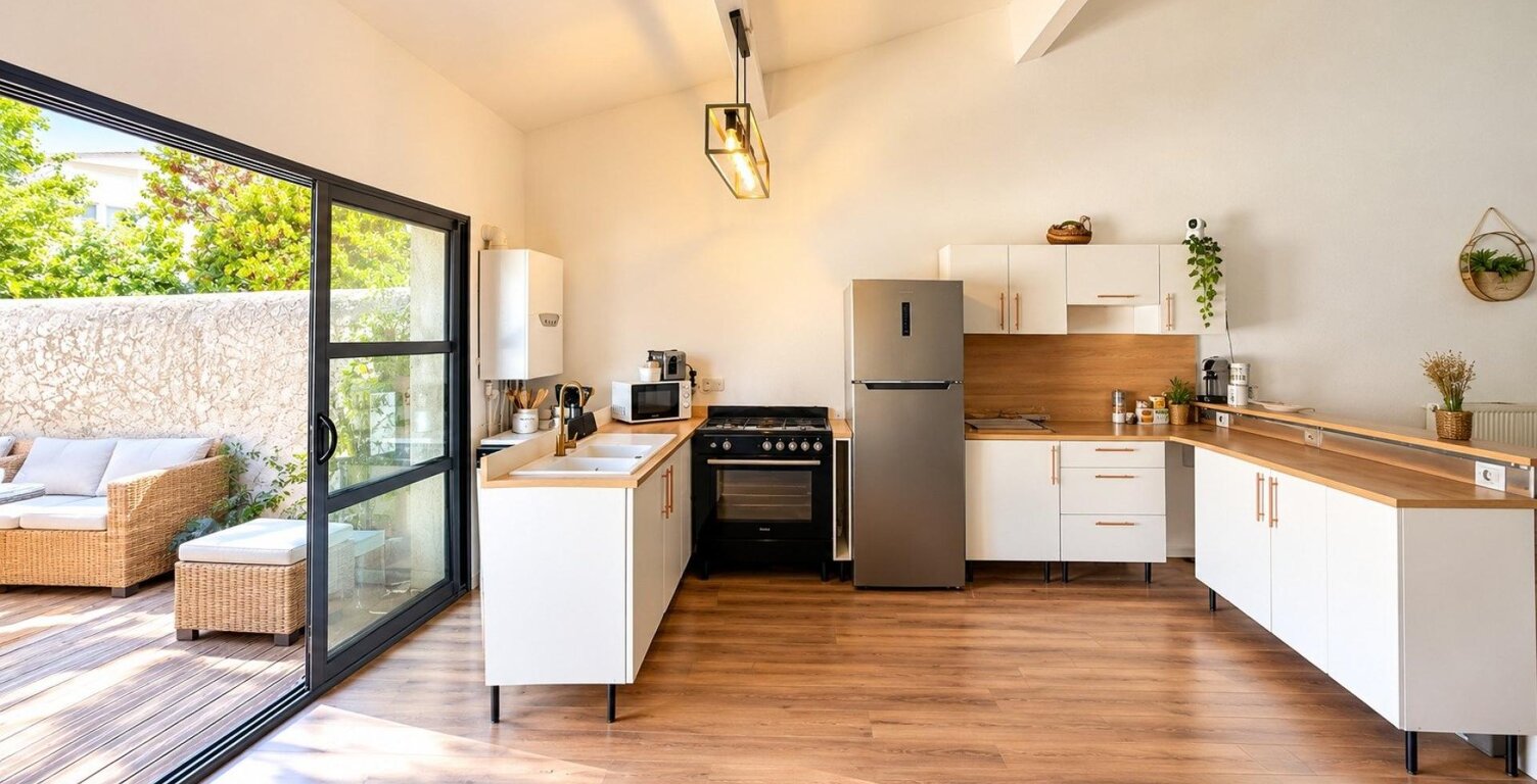 Maison rénovée avec jardin, terrasse et sous-sol  Poilhes — photo 1