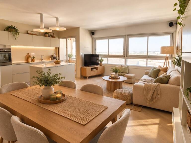appartement en excellent état et de qualité tout confort avec vue sur la ville de bordeaux — photo 1