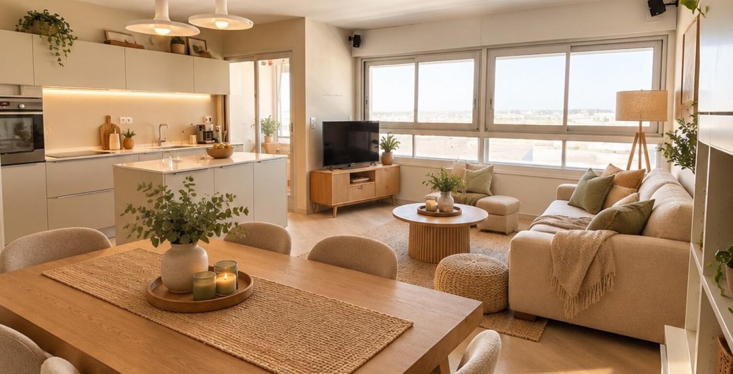 appartement en excellent état et de qualité tout confort avec vue sur la ville de bordeaux — photo 1