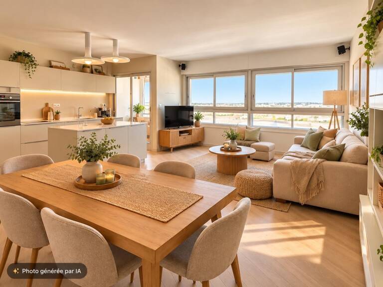 appartement en excellent état et de qualité tout confort avec vue sur la ville de bordeaux — photo 1