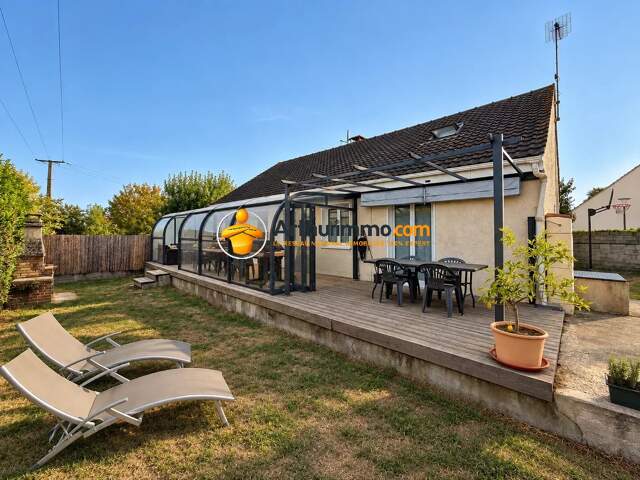 Maison de plain-pied 103m² – sous-sol total – terrain 650m² — photo du bien