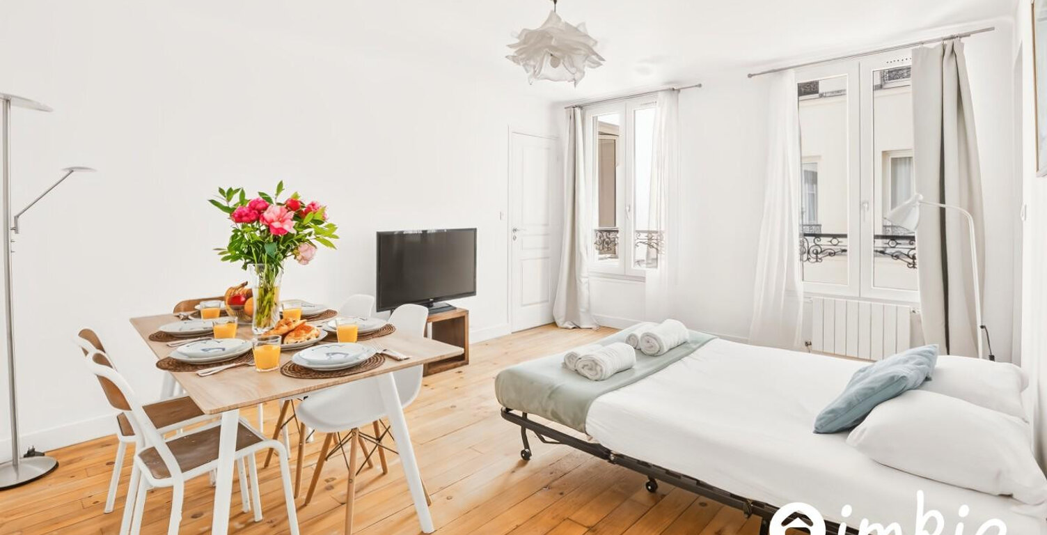 Paris 10ème 3 pièces 58 m² calme sur cour à neuf — photo 1
