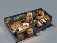 Appartement -T4 duplex-Montgenèvre centre-terrasse-2 garages — photo 2
