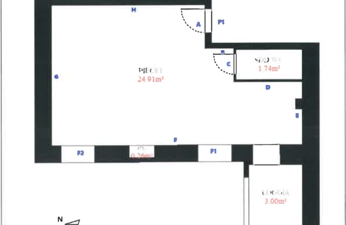 Vente STUDIO 27 m2 refait à neuf entièrement équipé 13003 Ma — photo 4