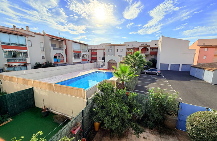 Le Cap D'Agde  Richelieu , T2 cabine avec parking — photo 2