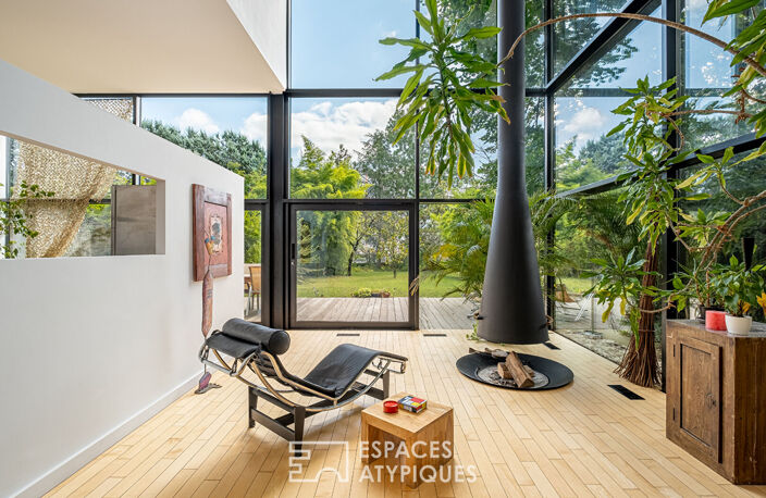 Maison bourgeoise d'exception avec extension en verre — photo 2