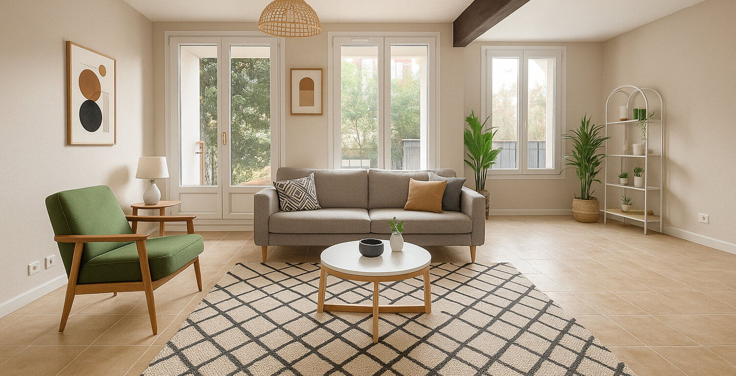 À vendre : Appartement avec Jardin Cave et Parking 3 pièces à Aix-en-Provence - Les Milles — photo 1