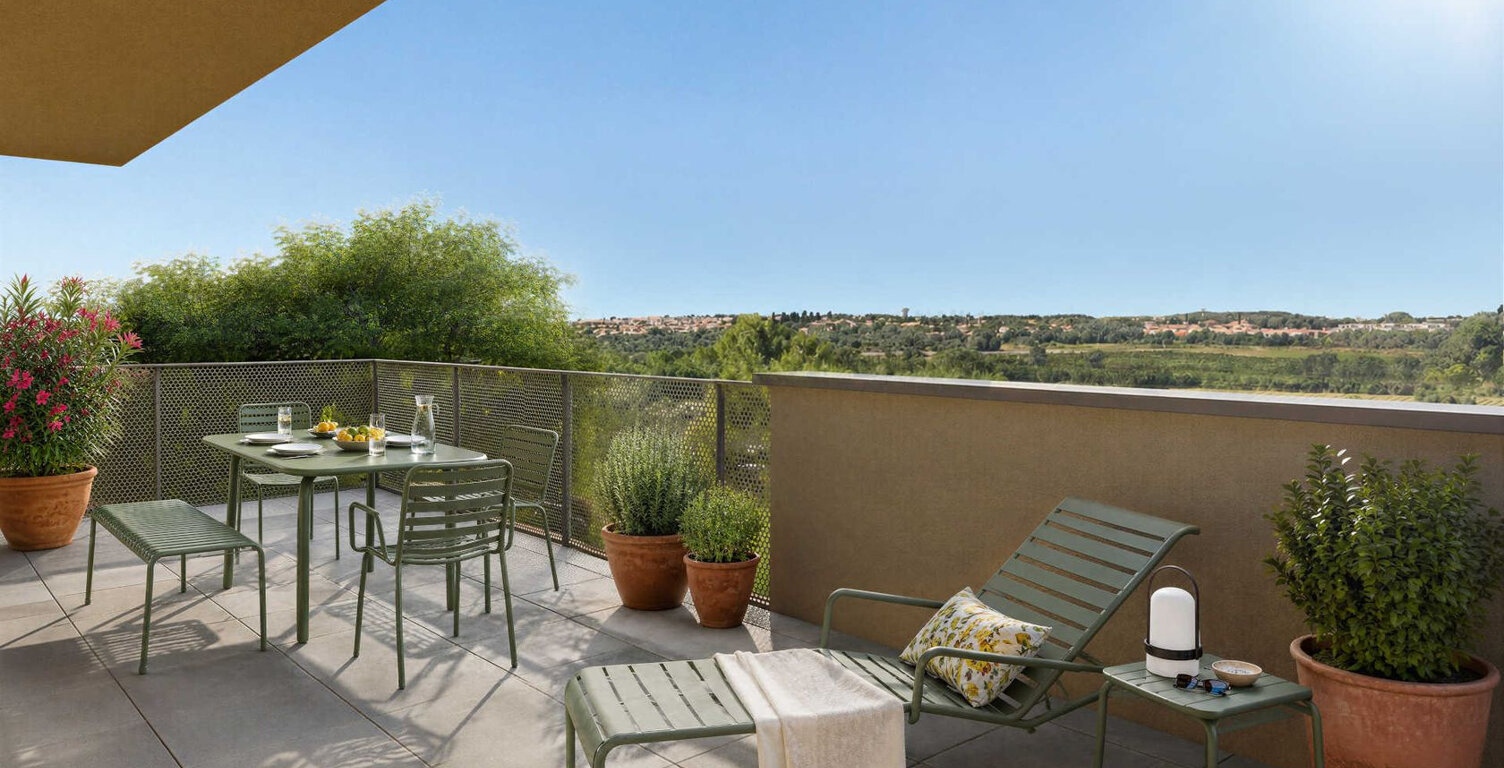 A Sète duplex T4 compact de 67m² avec 31 m² de terrasse — photo 1