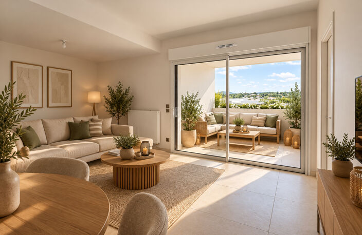 A Sète duplex T4 compact de 67m² avec 31 m² de terrasse — photo 3