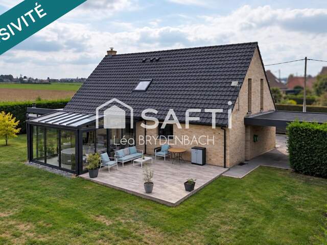 Maison individuelle haut de gamme  170 m²  4 ch - véranda - Saint-Saulve — photo du bien